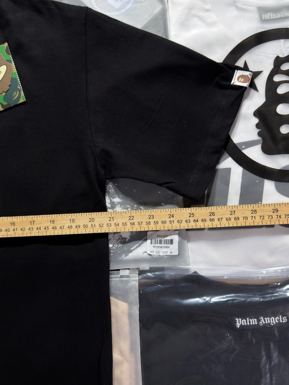 BAPE x Chrome Hearts T-shirt ‘Black’ - Picture 6 of 9